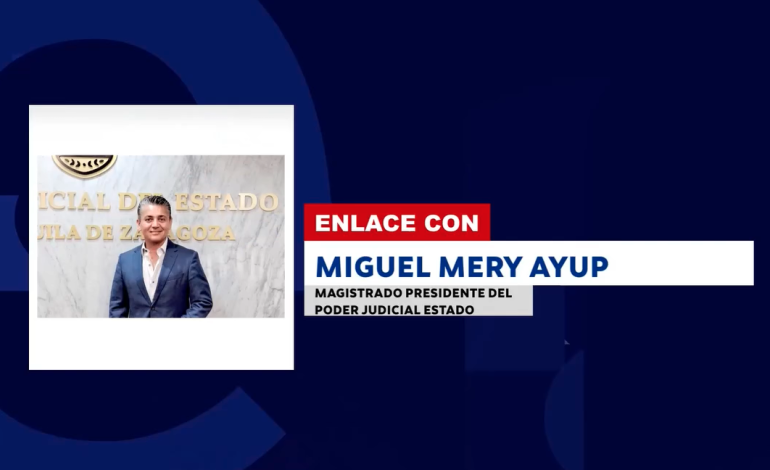 Reflexión clave: El Presidente del Poder Judicial, Miguel Mery Ayup, habla claro sobre las elecciones